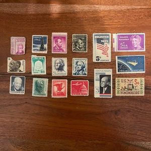 Never used stamps from the 60s